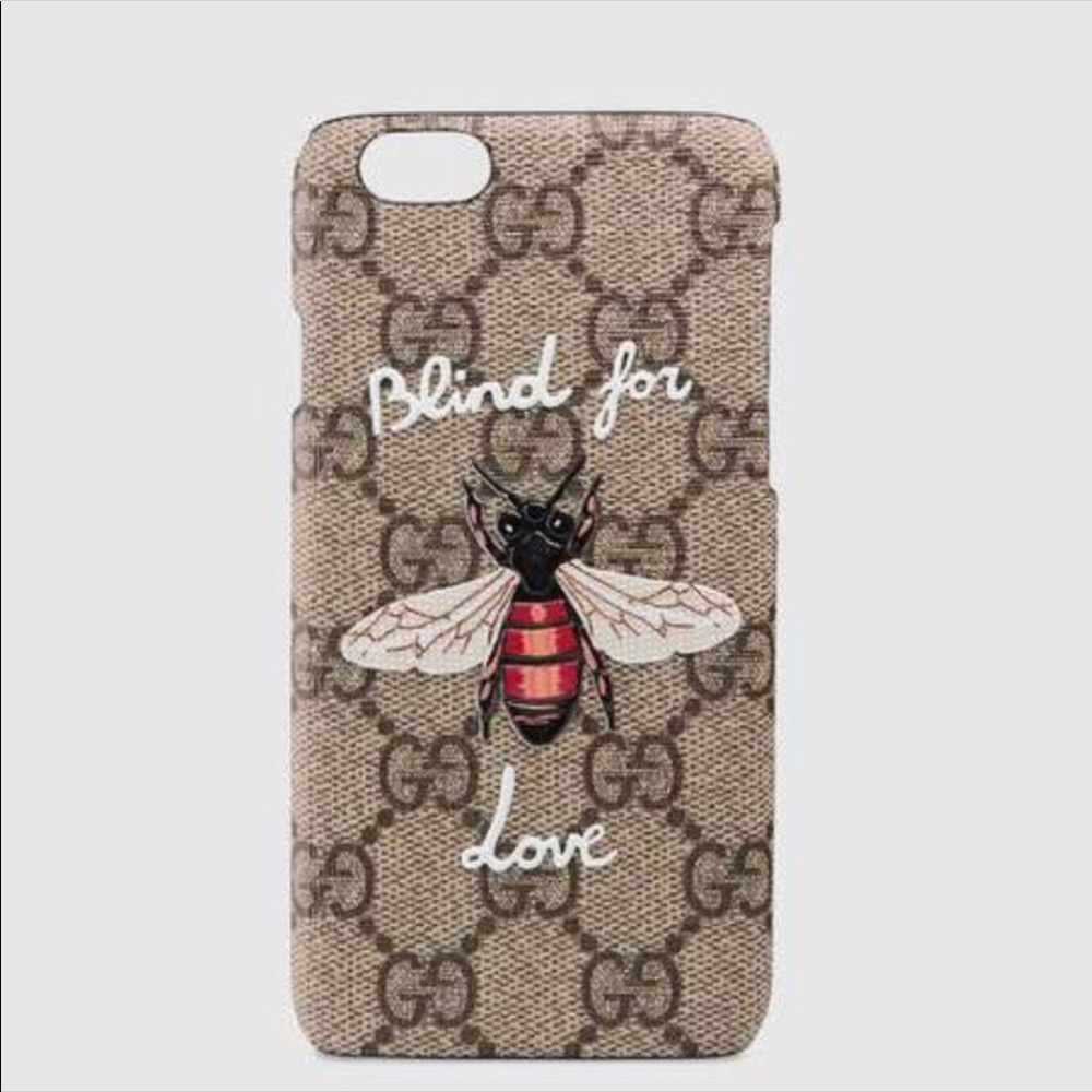 GUCCI~GG Supreme Bee iPhone 7 Phone Case